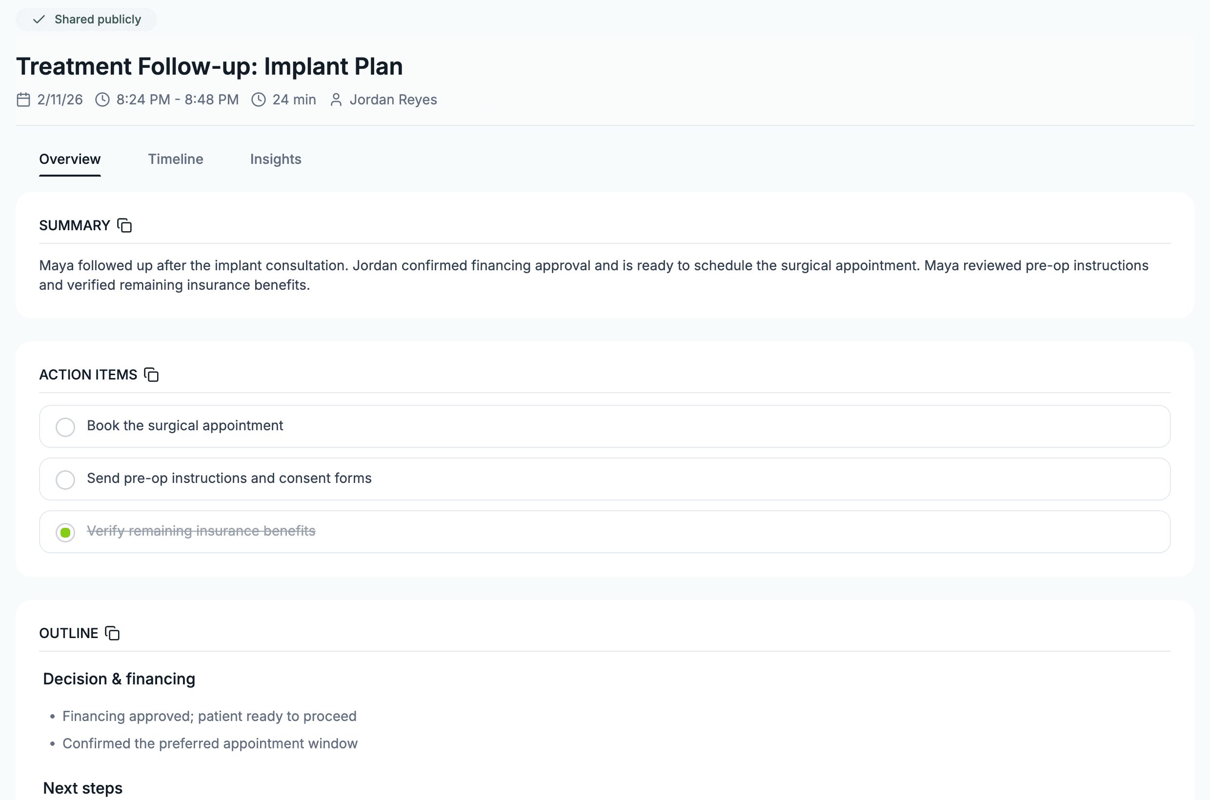 August conversation intelligence preview